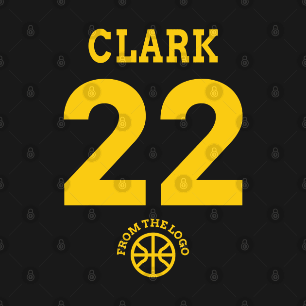 Caitlin Clark 22 From the logo by Adrian's Outline