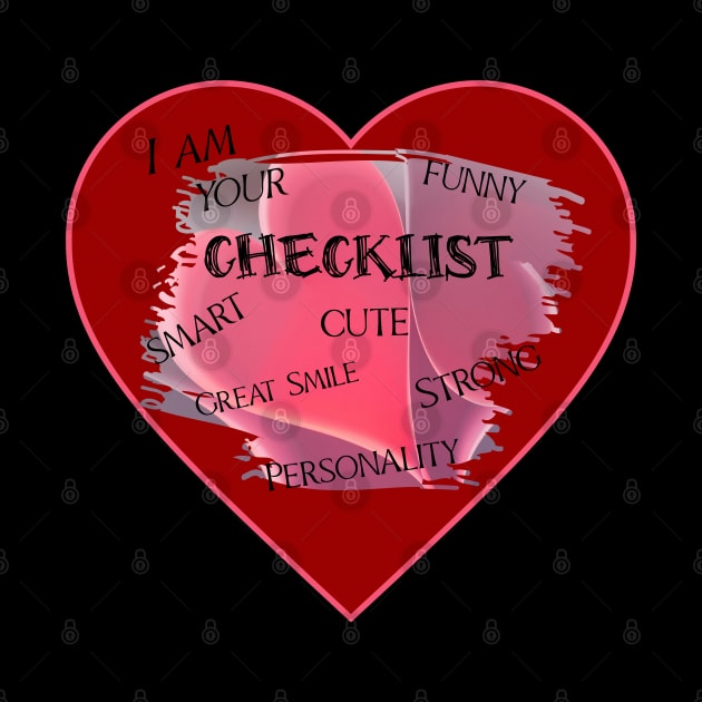 I Am Your Heart's Checklist by 5 Points Designs