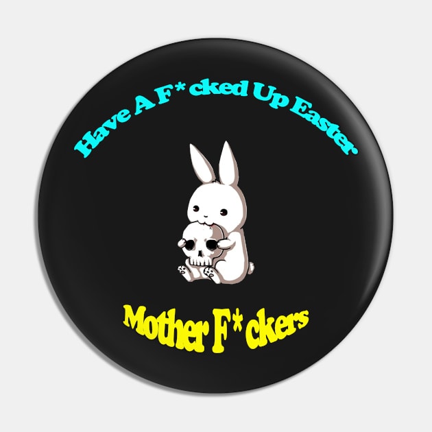 Evil Easter Bunny Pin by Specialstace83