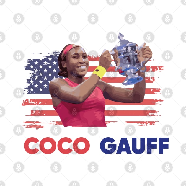 Coco Gauff Champion by TheAwesome