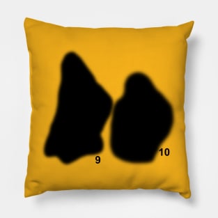 Vintage Mystery Blobs Pillow