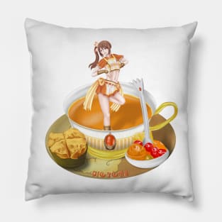 Tsuruno Yui in a Teacup Pillow