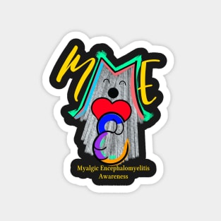 ME RAINBOW MYALGIC ENCEPHALOMYELITIS CFS AWARENESS CHRONIC ILLNESS Magnet