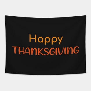 Cute Happy Thanksgiving Tapestry