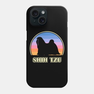 Shih Tzu Vintage Sunset Dog Phone Case