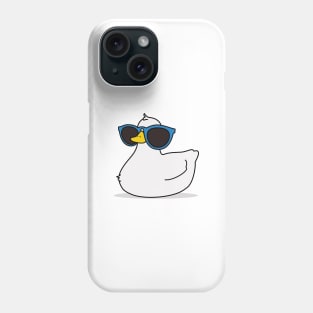 Super Cute Duck with Big Sunglasses Phone Case