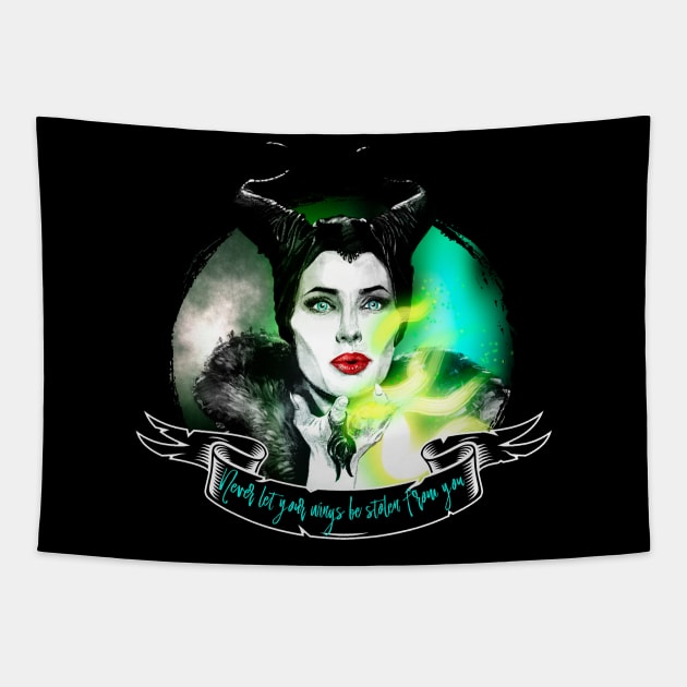 Maleficent Tapestry by Otracreativa