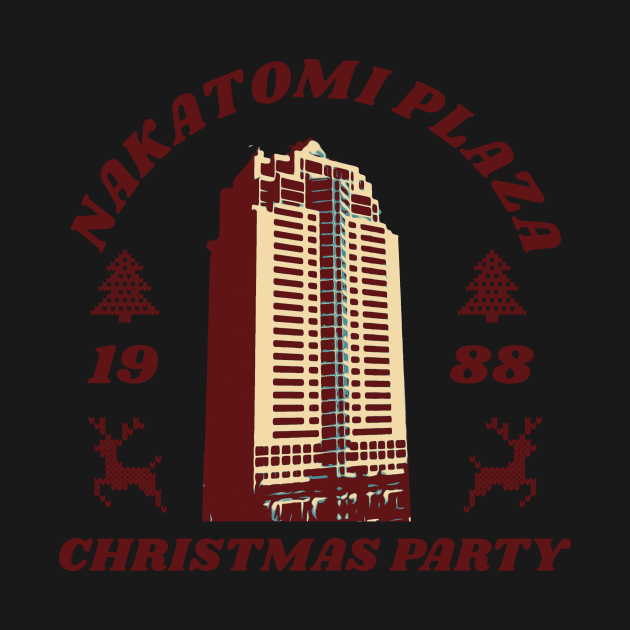 nakatomi plaza christmas 1988 - vintage by Suarezmess