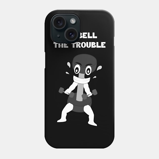 DUMBELL The Trouble Phone Case by Living Emblem