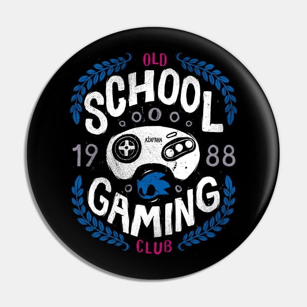 Old School Gaming Club - Genesis / Mega Drive Pin by Azafran