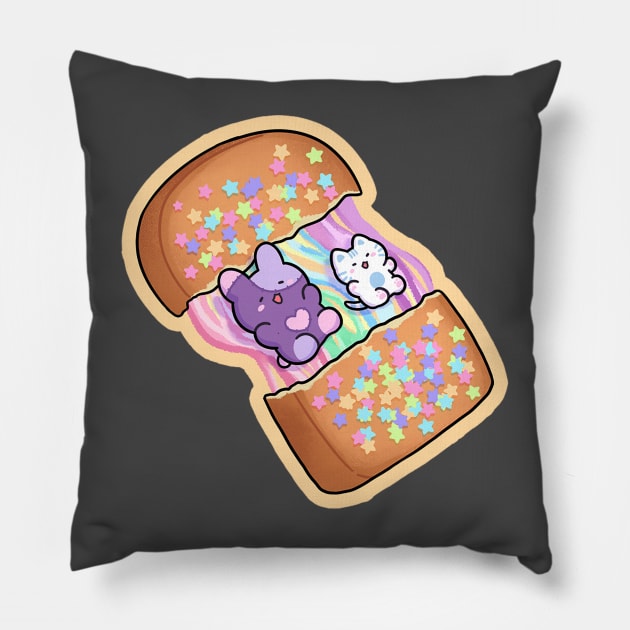 Cheese Toast Pillow by Leenh