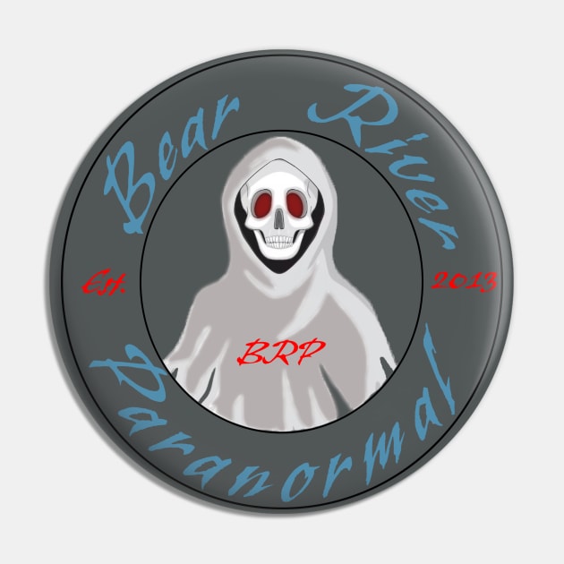 Bear River Paranormal's new 2023 Logo Pin by Bear River Paranormal