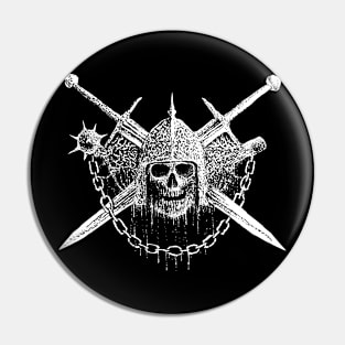 WarriorSkull Pin