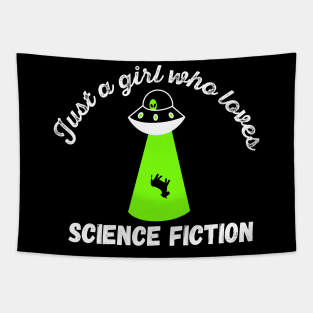 Just a girl who loves Science Fiction Tapestry