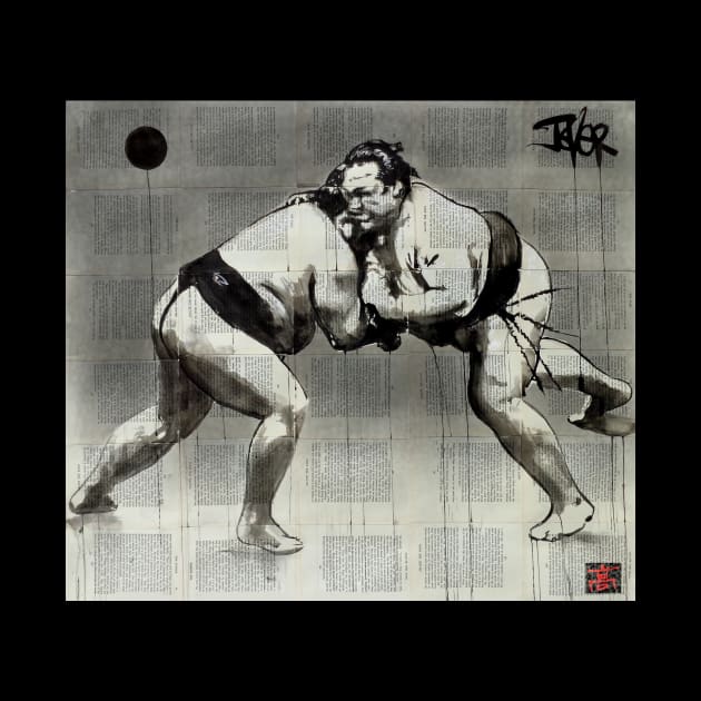 Sumo Osaka by Loui Jover 