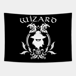 Dnd Wizard Class Symbol Print Tapestry