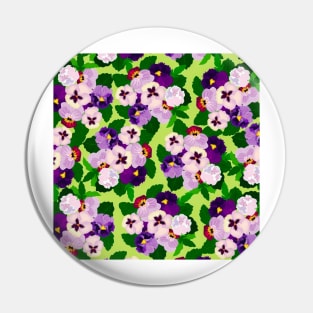 Flower bloom Pattern Pin