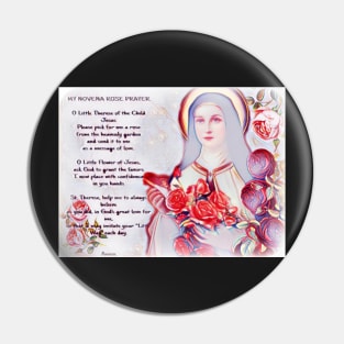 Saint Therese of the Child Pin