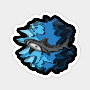 Shark Splash Magnet