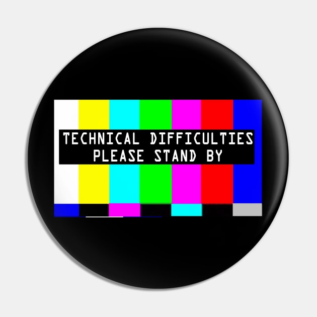 Please Stand By Pin by ArtbyMyz