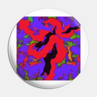 Meander red Pin