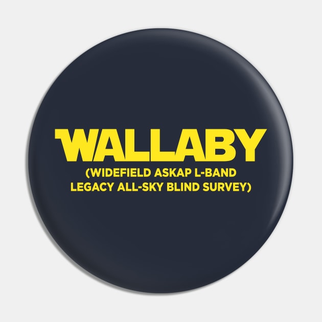 WALLABY Pin by BigSpaceFan