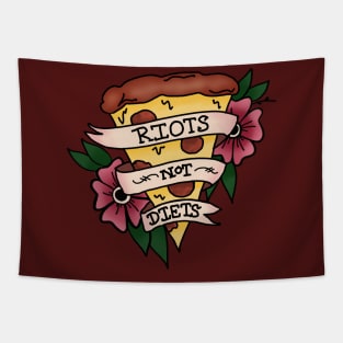 Riots Not Diets Tapestry