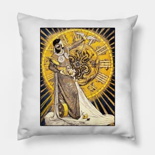 Beautiful Allegory of Fortune (Illustration Published in 1900) Pillow