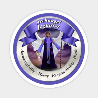 Archangel Jegudiel Magnet