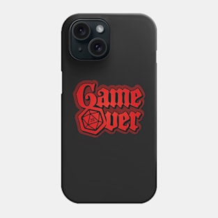 Game Over in the Dungeon Phone Case