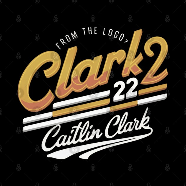 Caitlin Clark 22 From the logo by thestaroflove