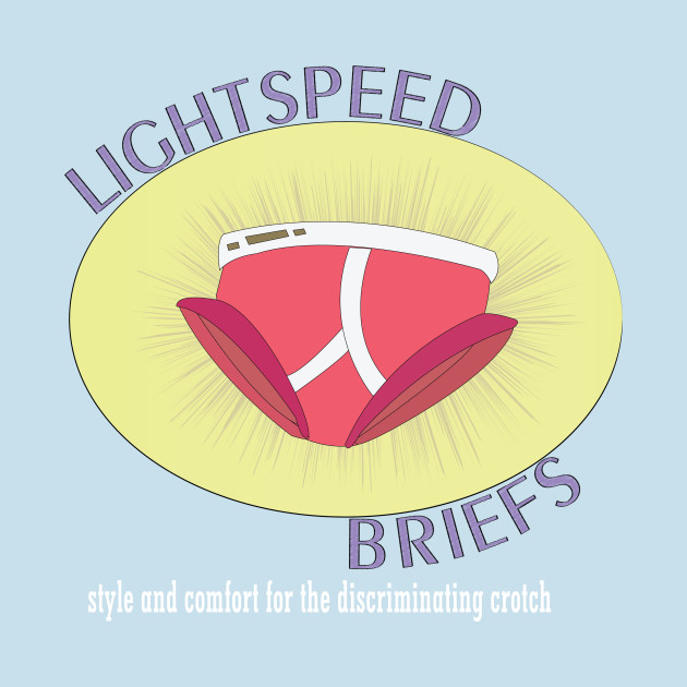 Lightspeed Briefs Futurama TShirt TeePublic