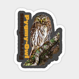 Ferruginous Pygmy-Owl color Magnet