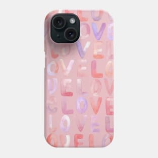 Love in Pink Phone Case