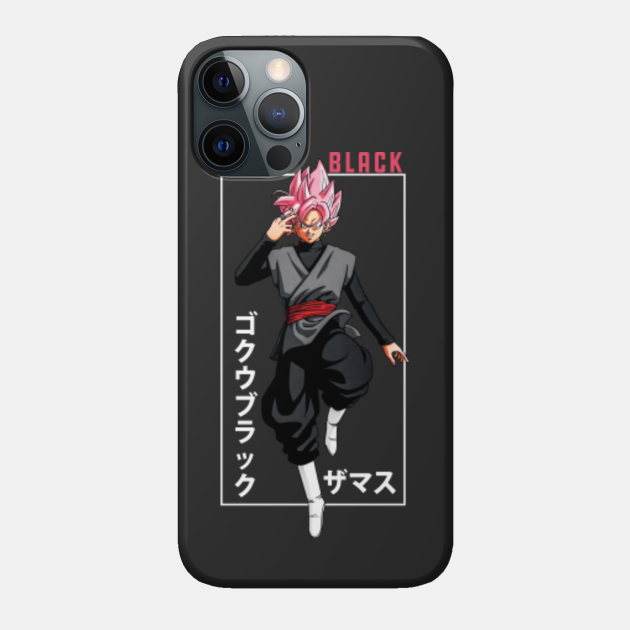 Goku Black - Goku - Phone Case | TeePublic