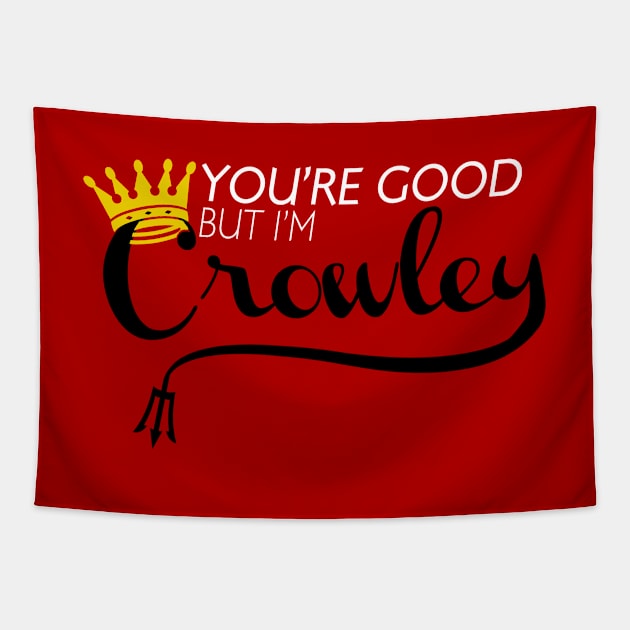 Supernatural | I'm Crowley Tapestry by forgottenlexi