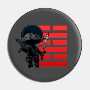 Snake Eyes of the Arashikage Clan Pin