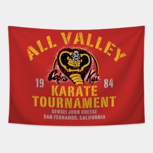 All Valley Karate Tournament Cobra Kai Tapestry