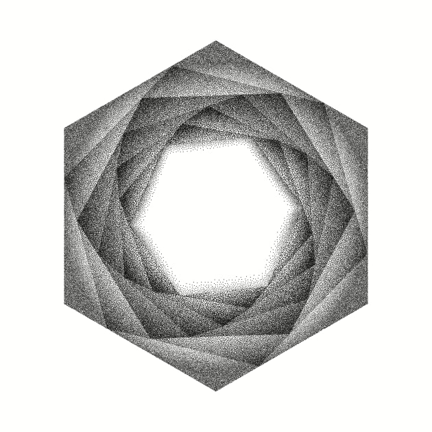 HEXAGON STIPPLE by DrSoed