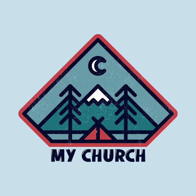 Camping Lover by Sideways Tees