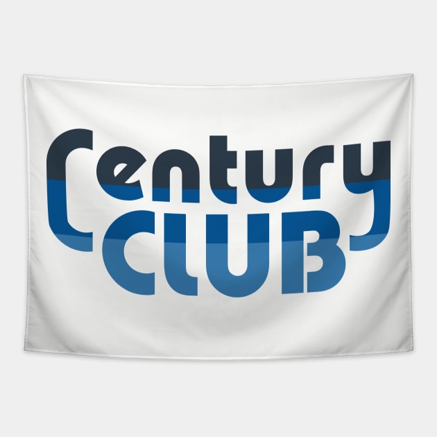 Century Club - Blue Tapestry by zealology