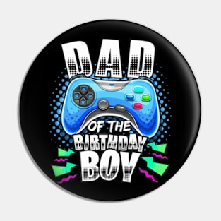 Mens Dad of the Birthday   Video  Birthday Pin