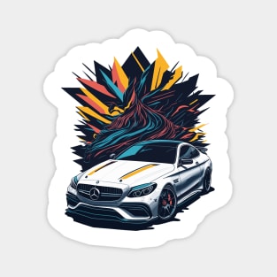 Mercedes AMG C63 - Car Classic Magnet