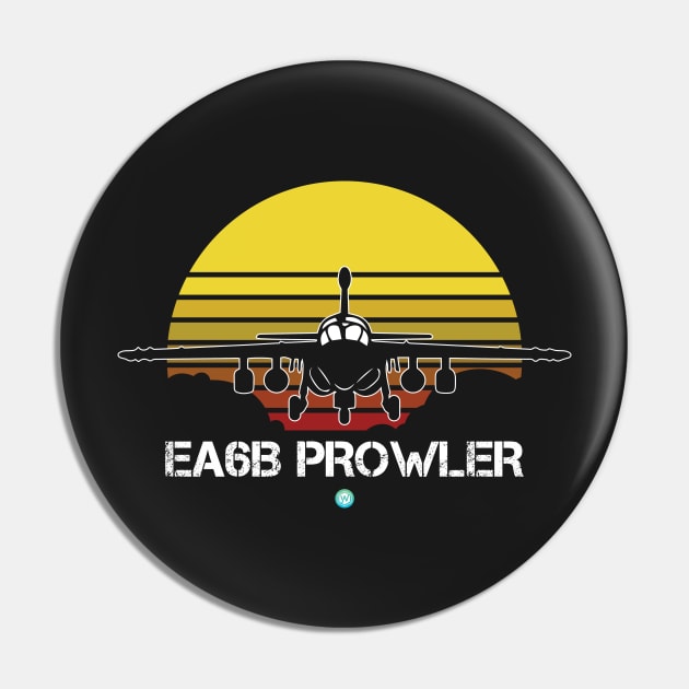 EA-6B Prowler  Airforce Pilot Gift Modern Warbird Electronic Warfare Pin by woormle