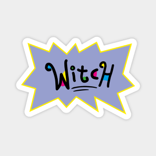 Baby witch. Magnet