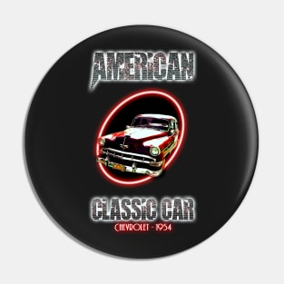 Classic car Design 2020 vintage modern neon lights Pin