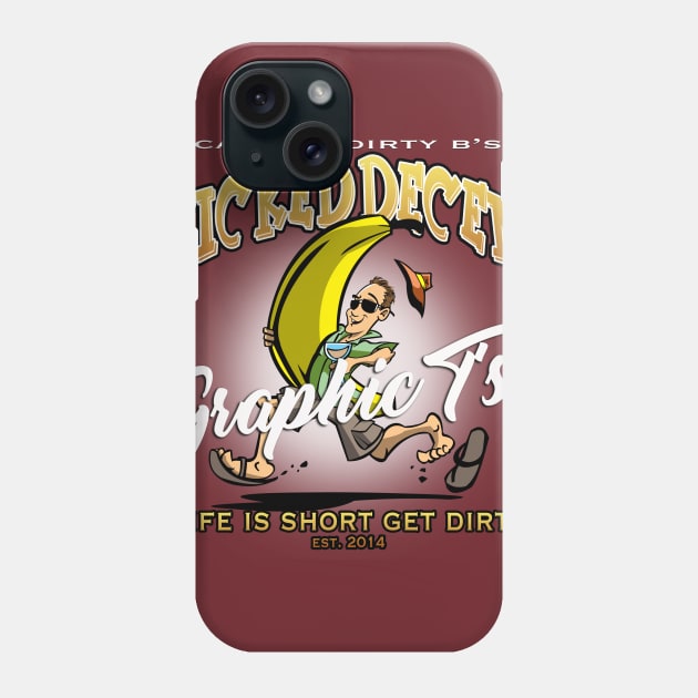 Wicked Decent Banana Sprint Phone Case by wickeddecent