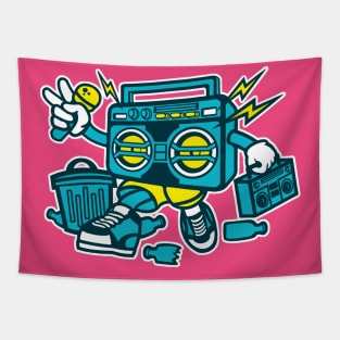 Boombox Tapestry