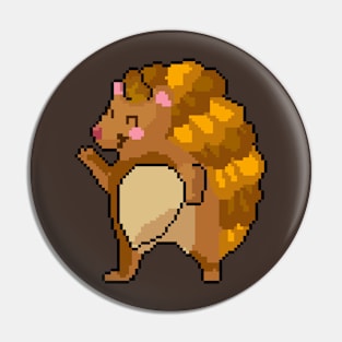 Pixel Hedgehog Harmony Pin