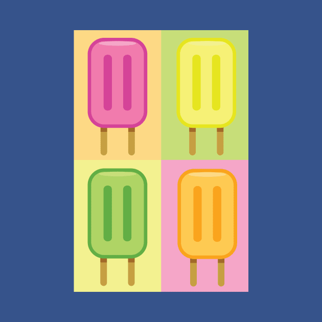 Pop Art Popsicles by magentasponge